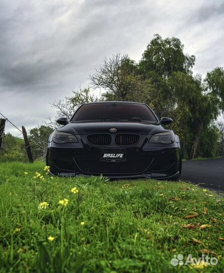 Передняя губа hartg для bmw e60 m-look