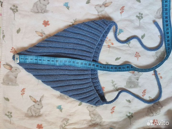 Шапка для мальчика кашемир с мериносом 47-49р