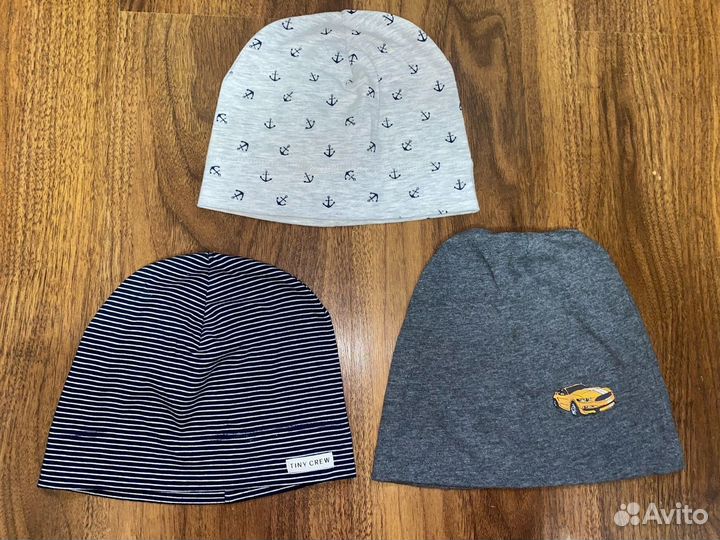 Шапки легкие на мальчика 3-4 года