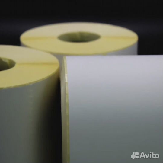 Термоэтикетки для принтера С риббоном