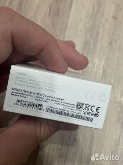 Блок питания apple 20w оригинал