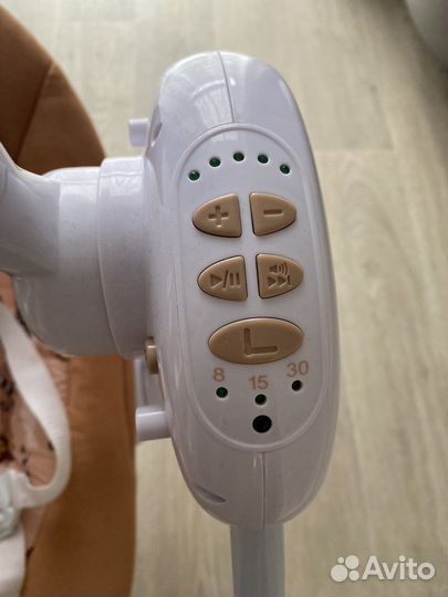 Детские электронные качели новые