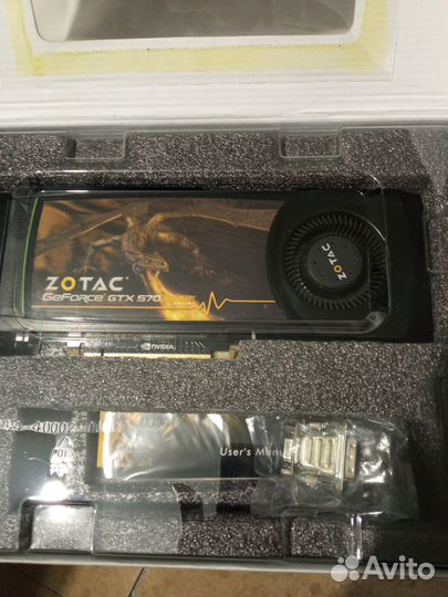 Видеокарта zotac GeForce GTX570 AMP Edition RTL