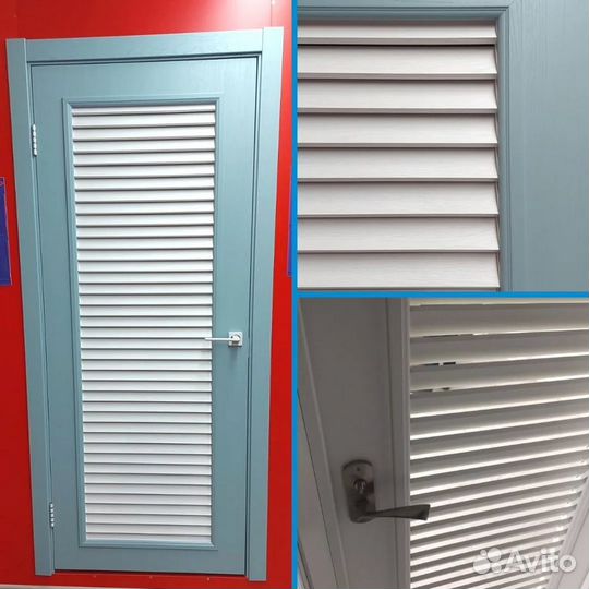 Жалюзийные двери
