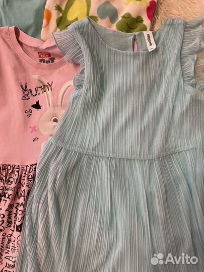 Вещи и обувь для девочки 4-6 лет пакетом