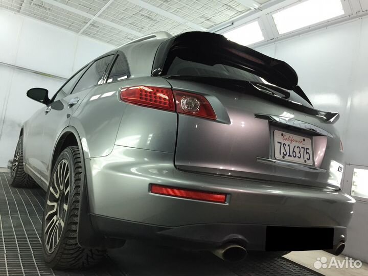 Спойлер на крышку багажника Infiniti FX35/45 S50