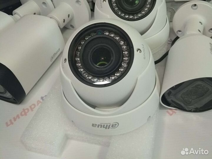 Комплект видеонаблюдения Dahua 19 камер IP/CVI