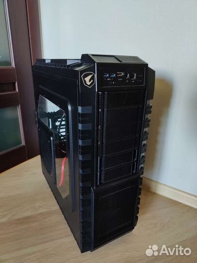 Корпус cooler master haf x + бп corsair 850 вт