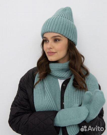 Набор шапка шарф женский