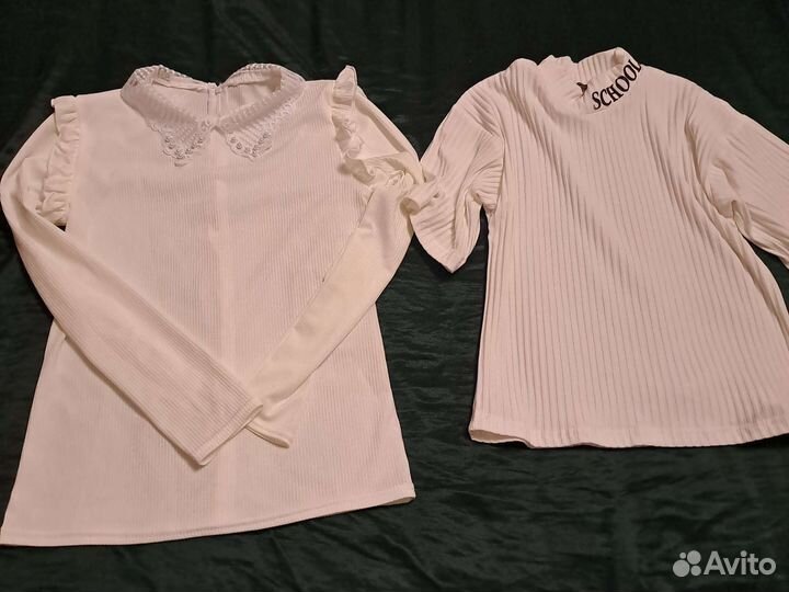 Школьные блузки для девочки 140 146