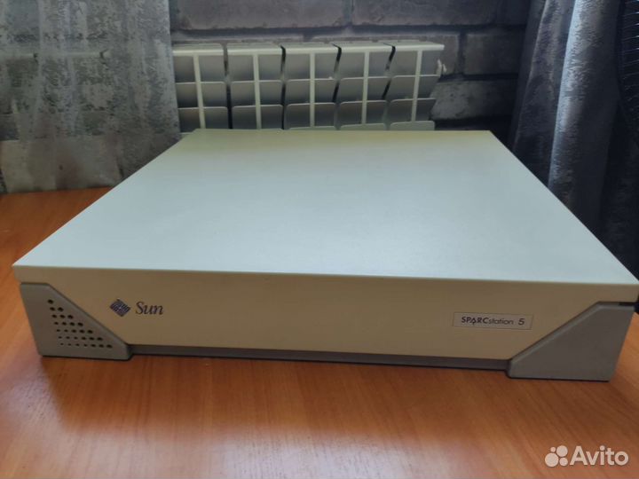 Ретро компьютер sparcstation 5
