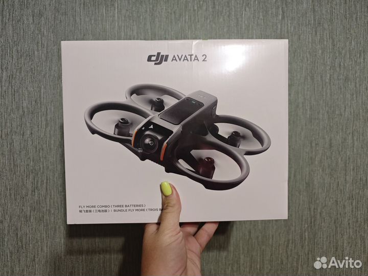 Dji Avata 2 fly more combo 3 батареи