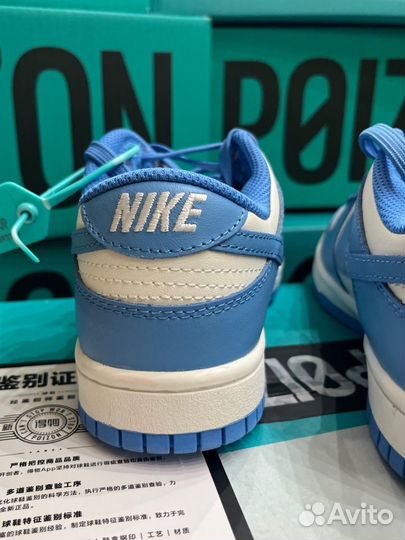 Кроссовки Nike Dunk Low UNC Оригинал Poizon