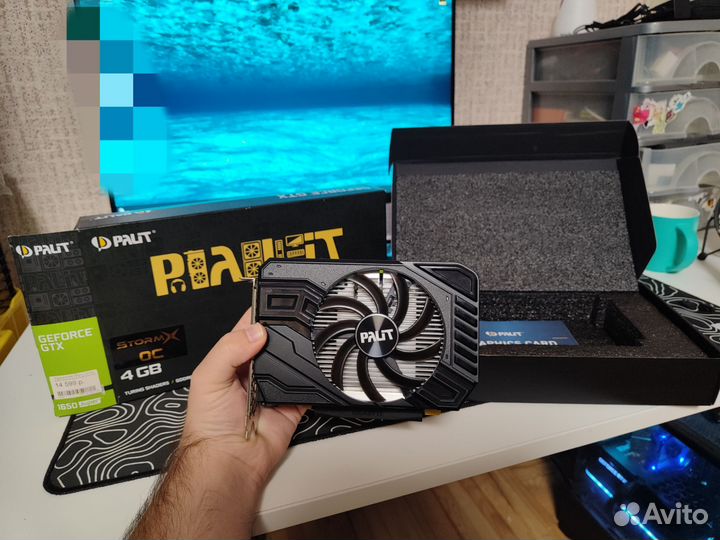 Видеокарта Palit GTX 1650 Super 4GB