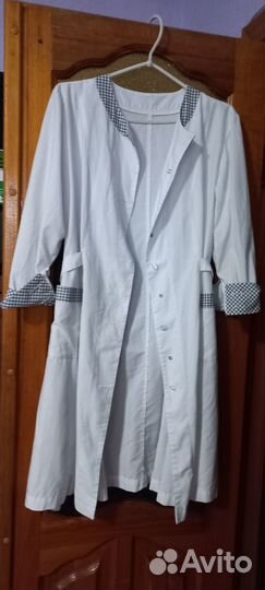 Медицинский халат бу,шапочки новые