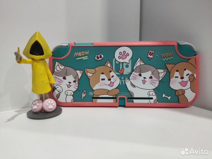 Nintendo Switch lite прошитая чип +128gb