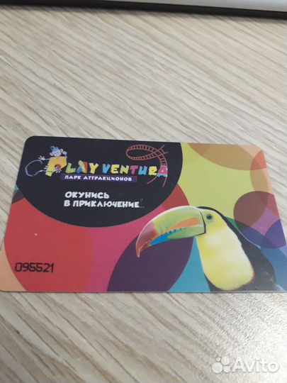 Карта в парк аттракционов г.Курск