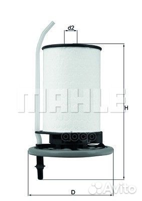 Фильтр топливный opel/fiat 1.3D-3.0D 10- KX398