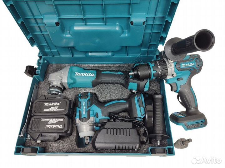 Набор Makita 3в1 / Шуруповерт 100N (Ледобур) м