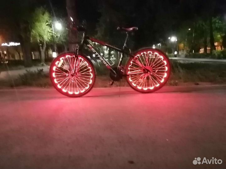Светодиодная подсветка велосипеда