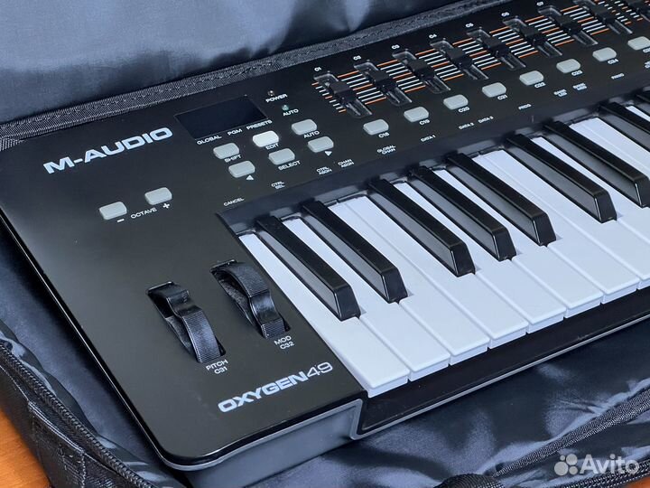 Midi клавиатура m audio oxygen 49