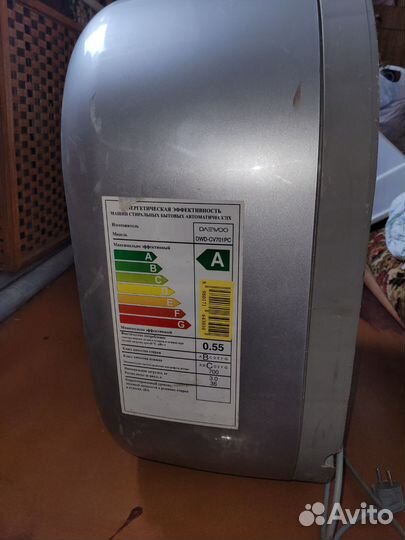 Настенная стиральная машина 3кг daewoo