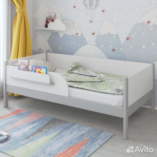 Кровати с бортиком и полочкой 160*80