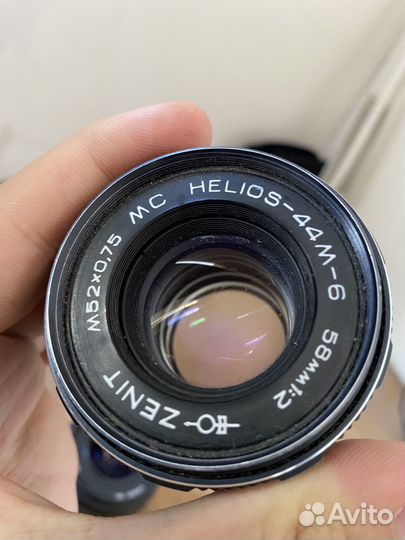 Canon 400d + helios-44M-6