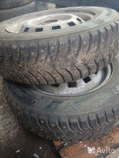 Колеса зимние в сборе на matiz