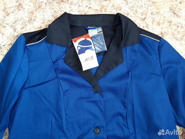 Халат женск. спецодежда новый р.48-50