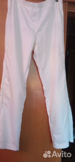 Брюки белые