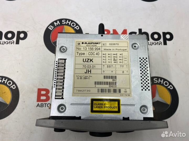 Магнитола Opel Astra-H Z18XE 2004