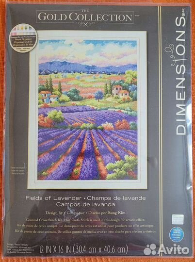 Набор для вышивания крестом dimensions