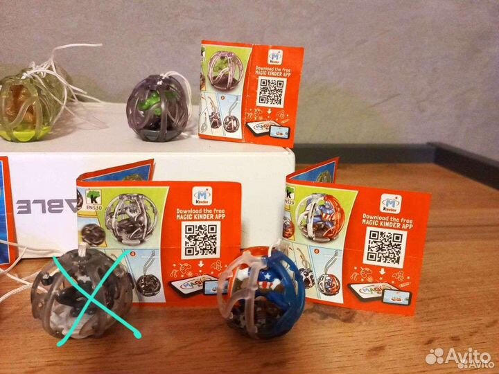 Киндер сюрприз Марвел в шарах 2019 Марвел 2020