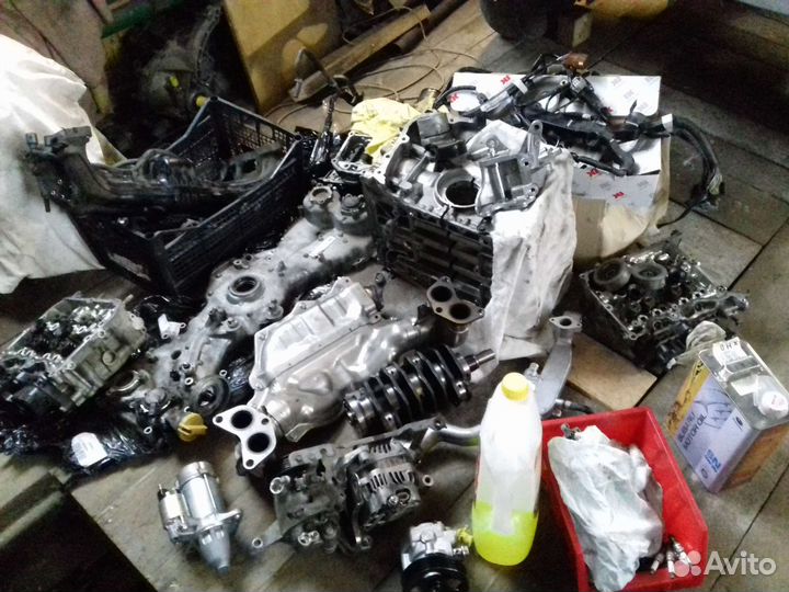 Зип двигатель Субару FB20