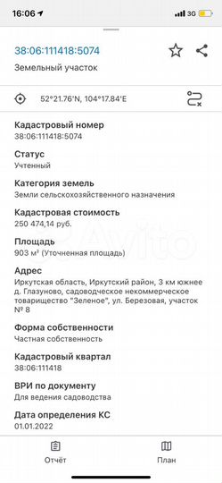 Участок 9 сот. (СНТ, ДНП)