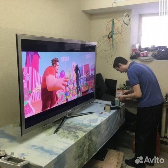 Ремонт телевизоров жк, LED, Smart, проекторов