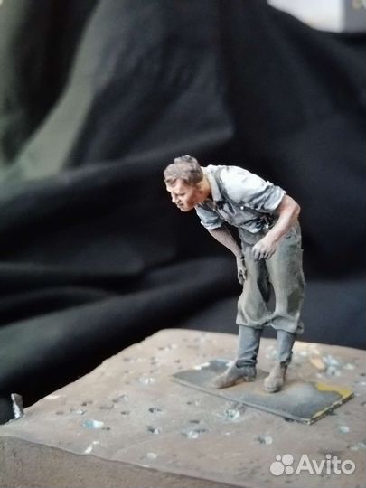 Сборная модель, фигурка из смолы