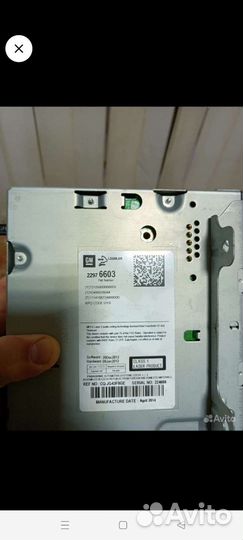 Штатное головное устройство Опель астра j