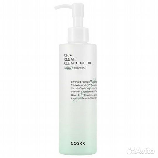 Гидрофильное масло Cosrx Cica Clear Cleansing Oil