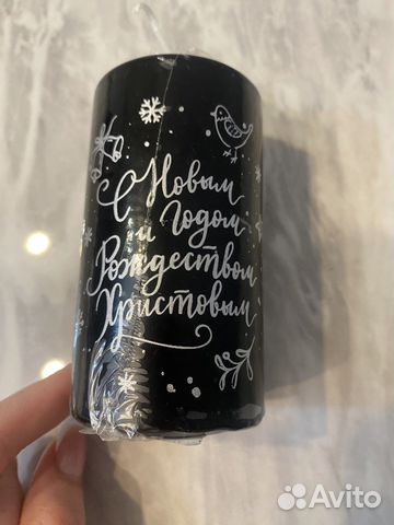 Черные восковые свечи