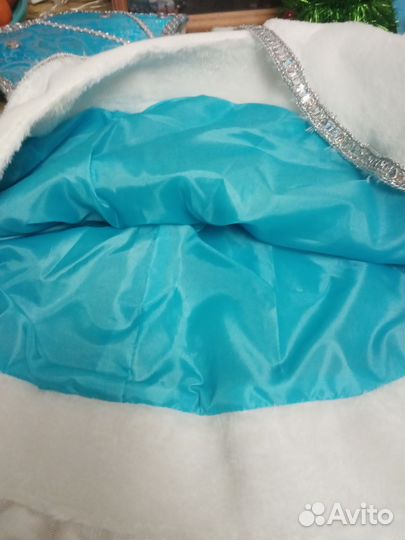 Костюм снегурочки, 4/7лет