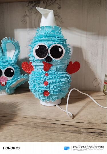 Снеговик ночник