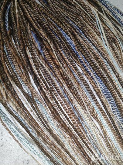 Комплект кос микс. дедреды, Сенегальские, деКосы