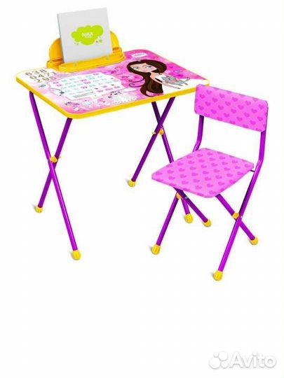 Комлект Детский стол и стул новый