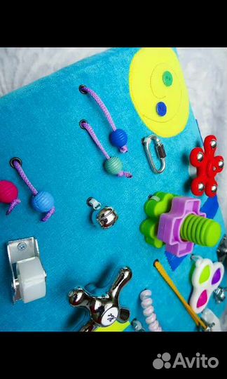 Бизиборд мягкий