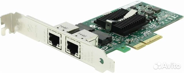 Сетевая карта intel (R) PRO/1000 PT dual port