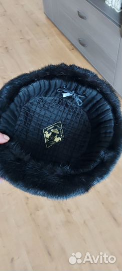 Норковая шапка мужская