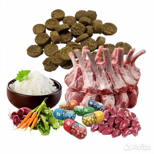 Корм для собак Большой Приз Шер-хан 20 кг ягнёнок