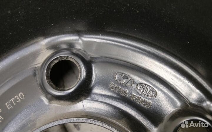 Диск запасного колеса штампованный Kia Ceed 1 R15